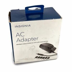 Universal 120V AC to 3-12V DC Adjustable Power Adapter (Gray)